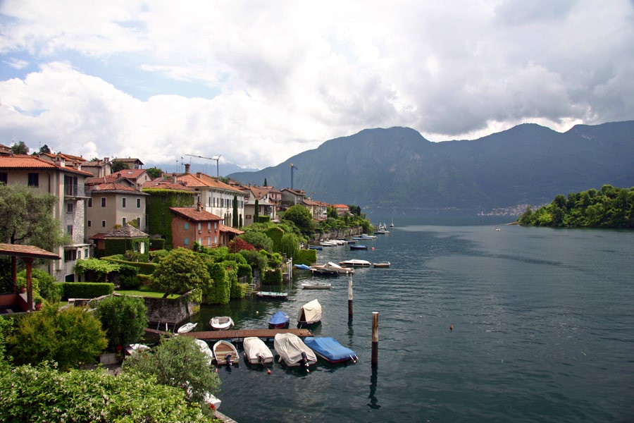 Una veduta di Ossuccio sul Lago di Como